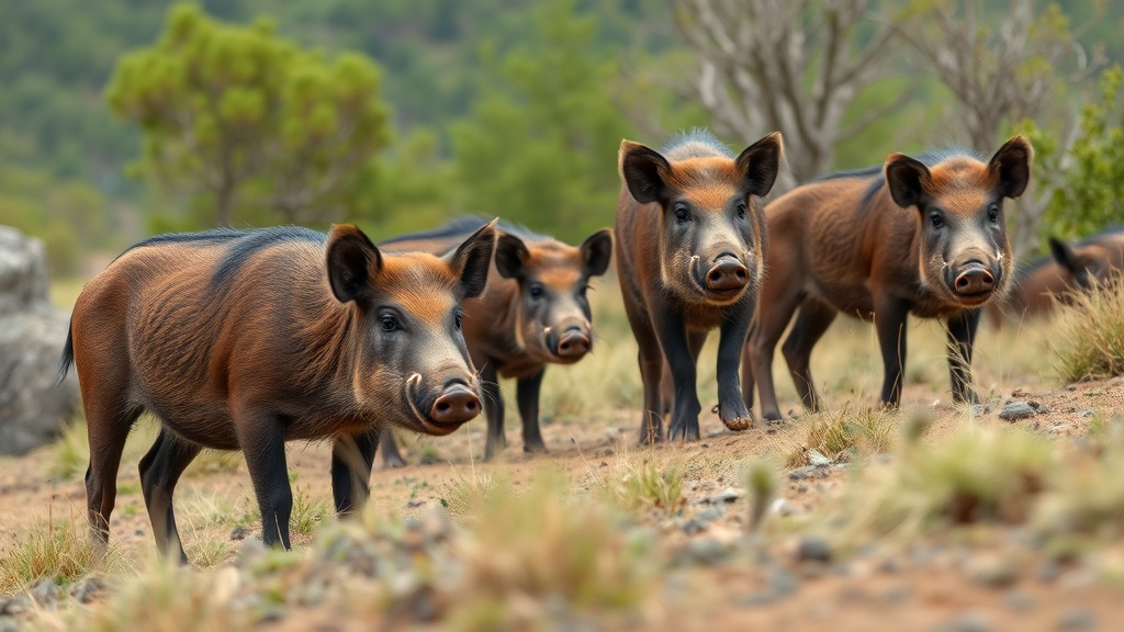 Behavior and Habits - Feral Hogs: Understanding, Hunting, and Managing a Destructive Species