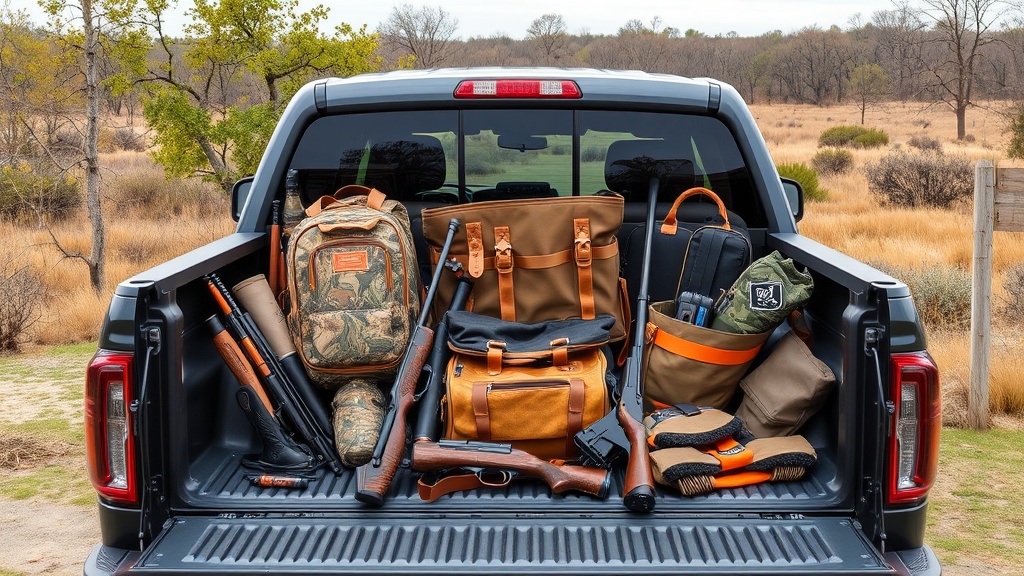 Choose gear that matches your hunt - Hunting near Lawton, Oklahoma